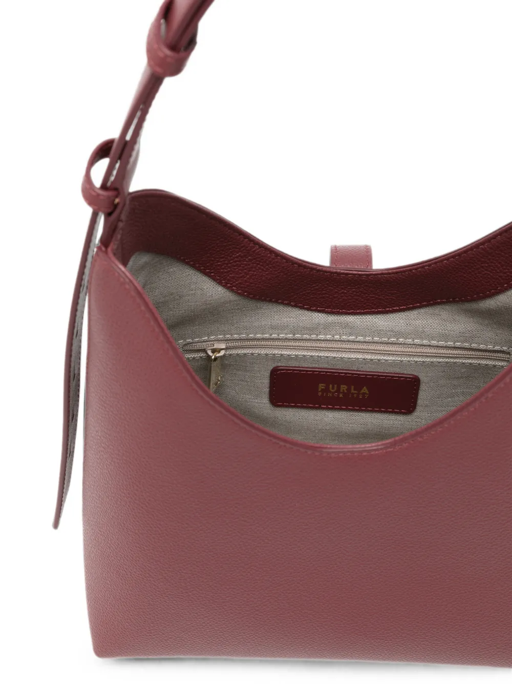 Furla Goccia leren shopper Rood