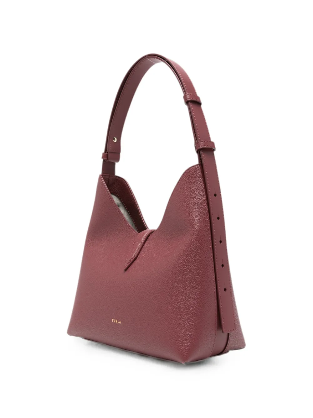Furla Goccia leren shopper Rood