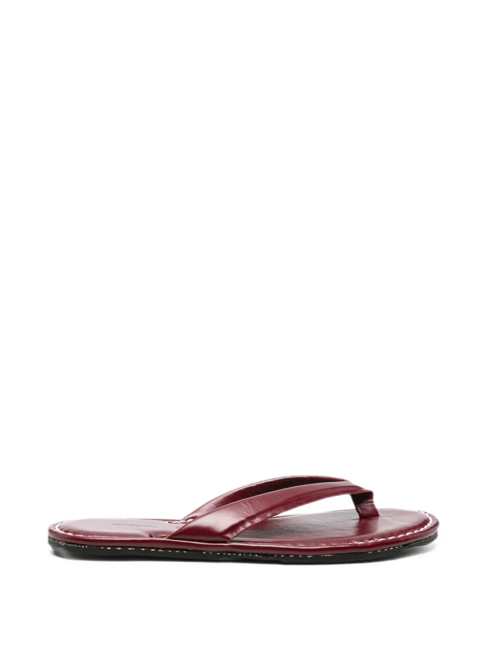 RIA MENORCA Leru contrast-stitched sandals - Rot