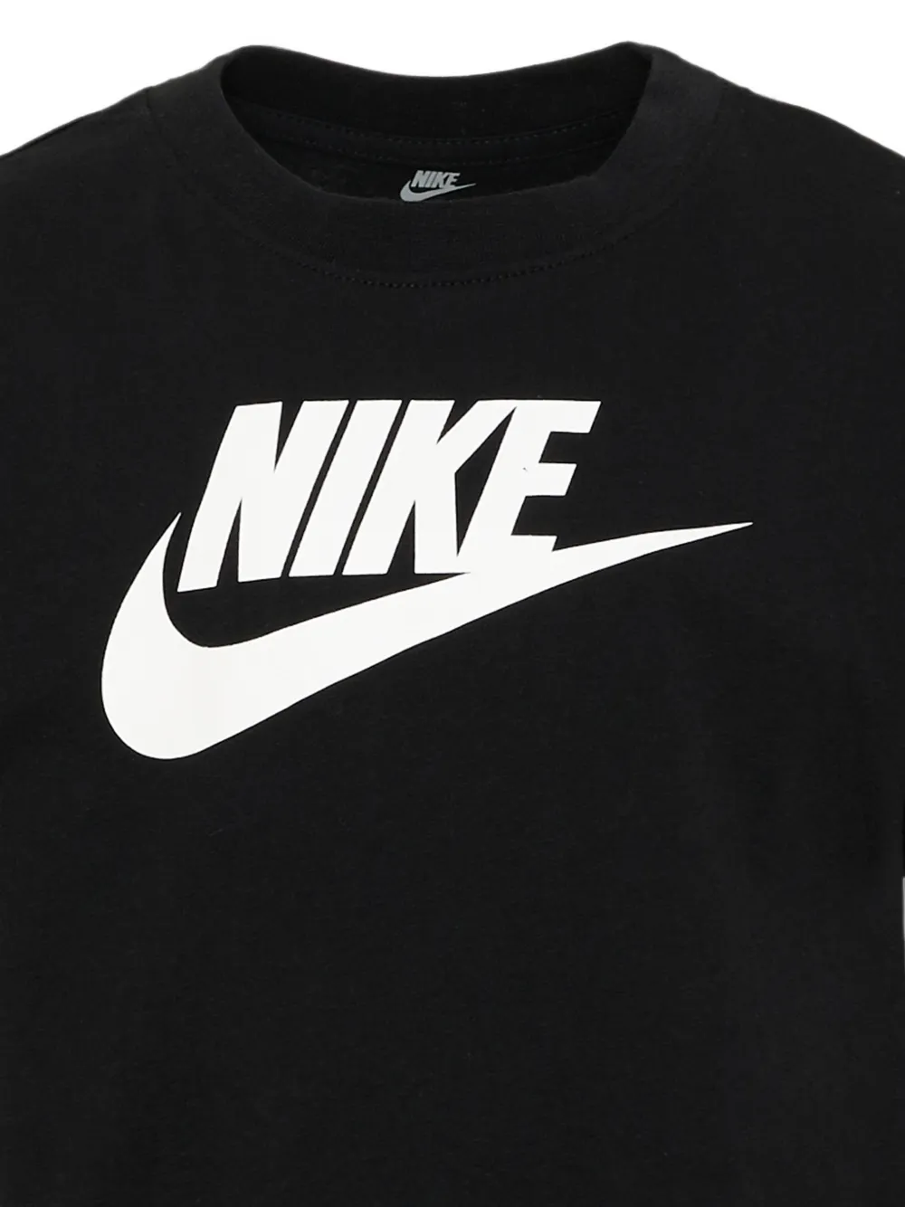 Nike Kids T-shirt met logoprint Zwart