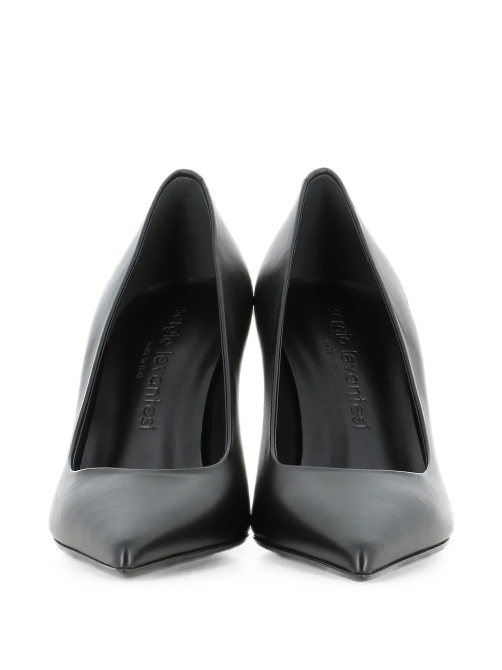 Sergio Levantesi pointed-toe pumps Zwart