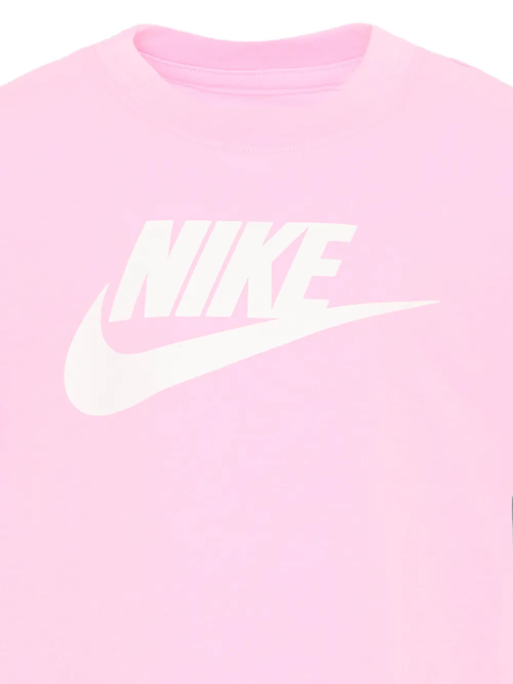 Nike Kids T-shirt met logoprint Roze