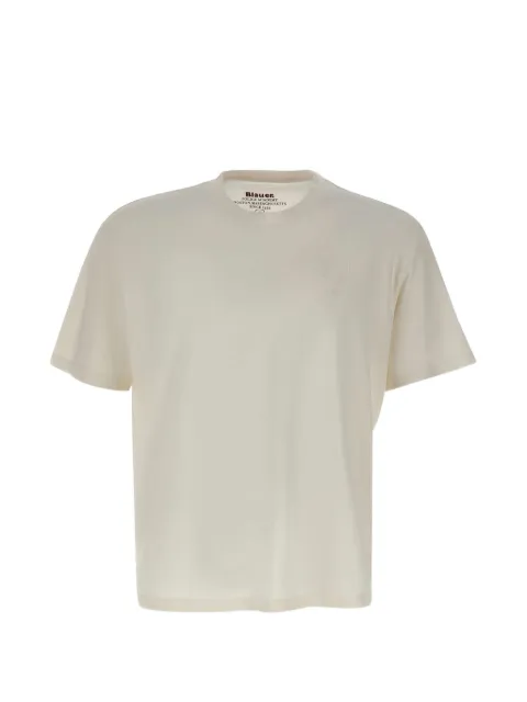 Blauer logo-shield crew-neck T-shirt