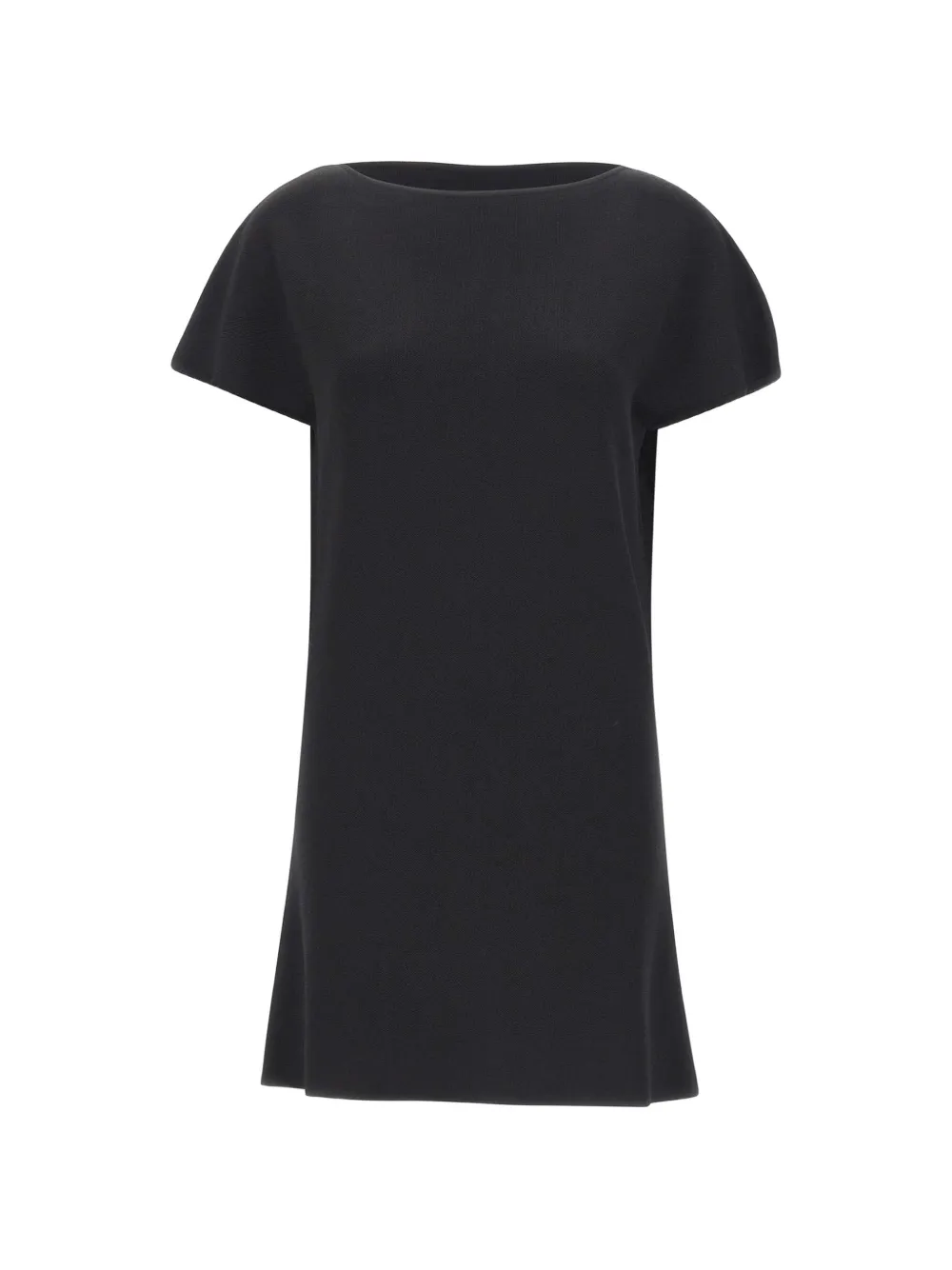 kaos mini boat-neck knitted dress - Schwarz