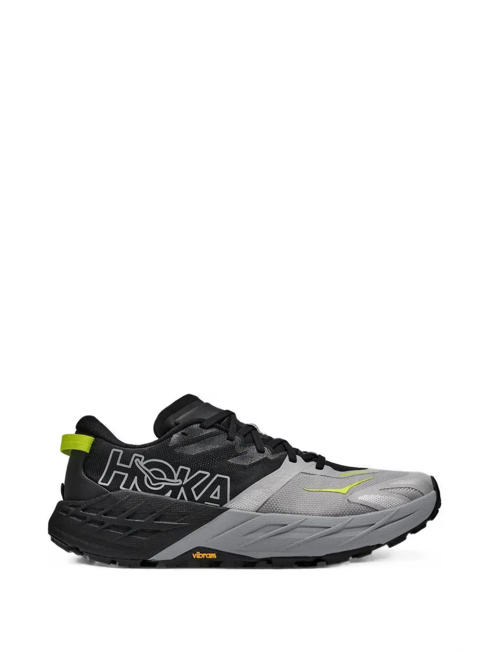 HOKA Speedgoat 7 lace-up low-top trail running sneakers
