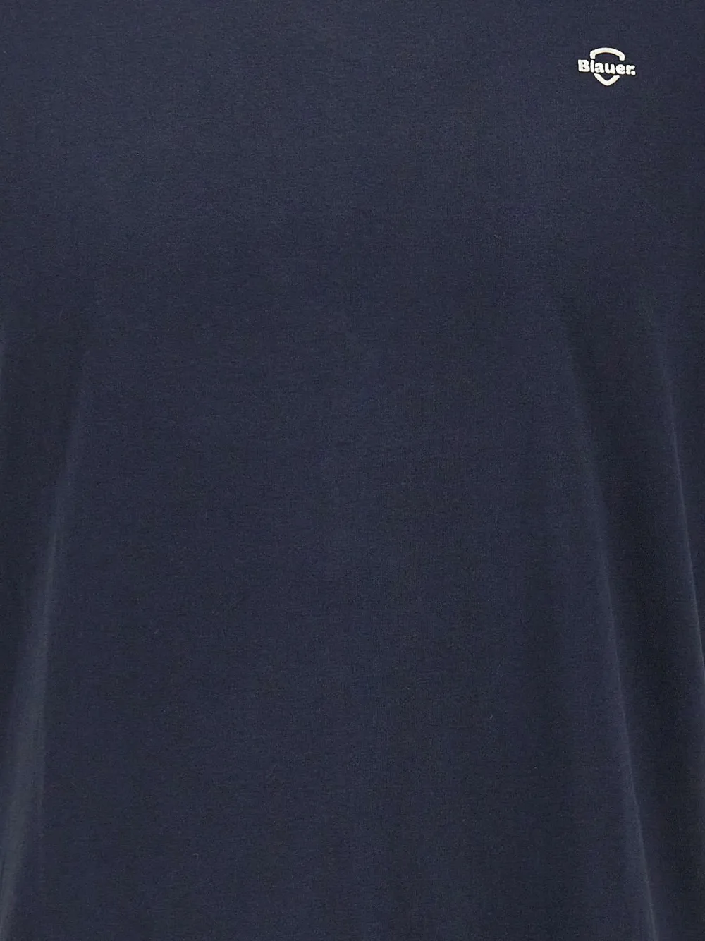 Blauer logo-print T-shirt Blauw