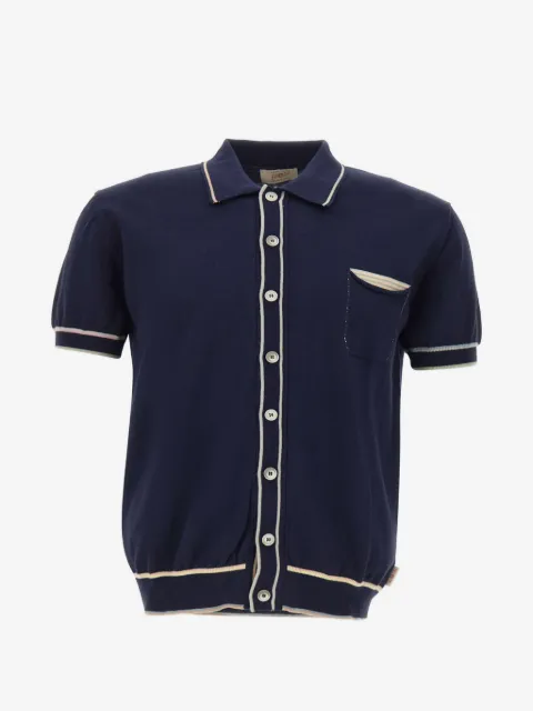 BOB camisa Brett con ribete en contraste