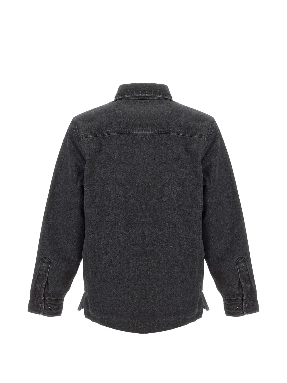 Filson Denim jack met fleece voering Zwart