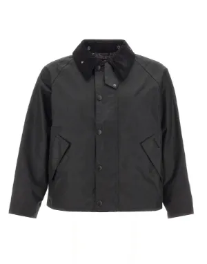 Barbour コーデュロイカラー ジャケット | ブラック | FARFETCH JP