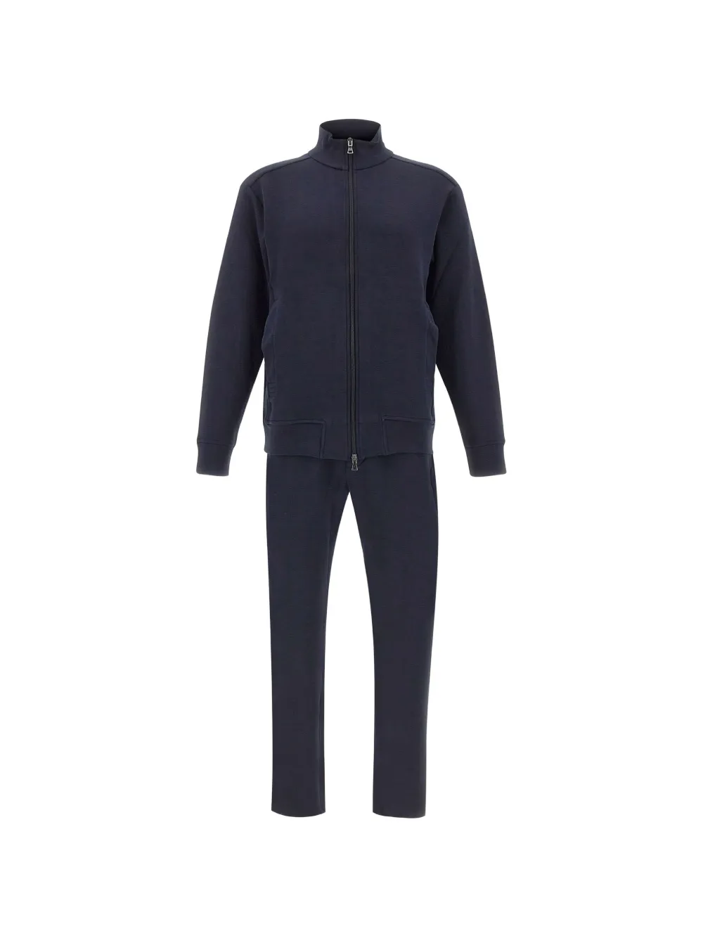 Paul & Shark logo-embroidered zip-up tracksuit - Blu