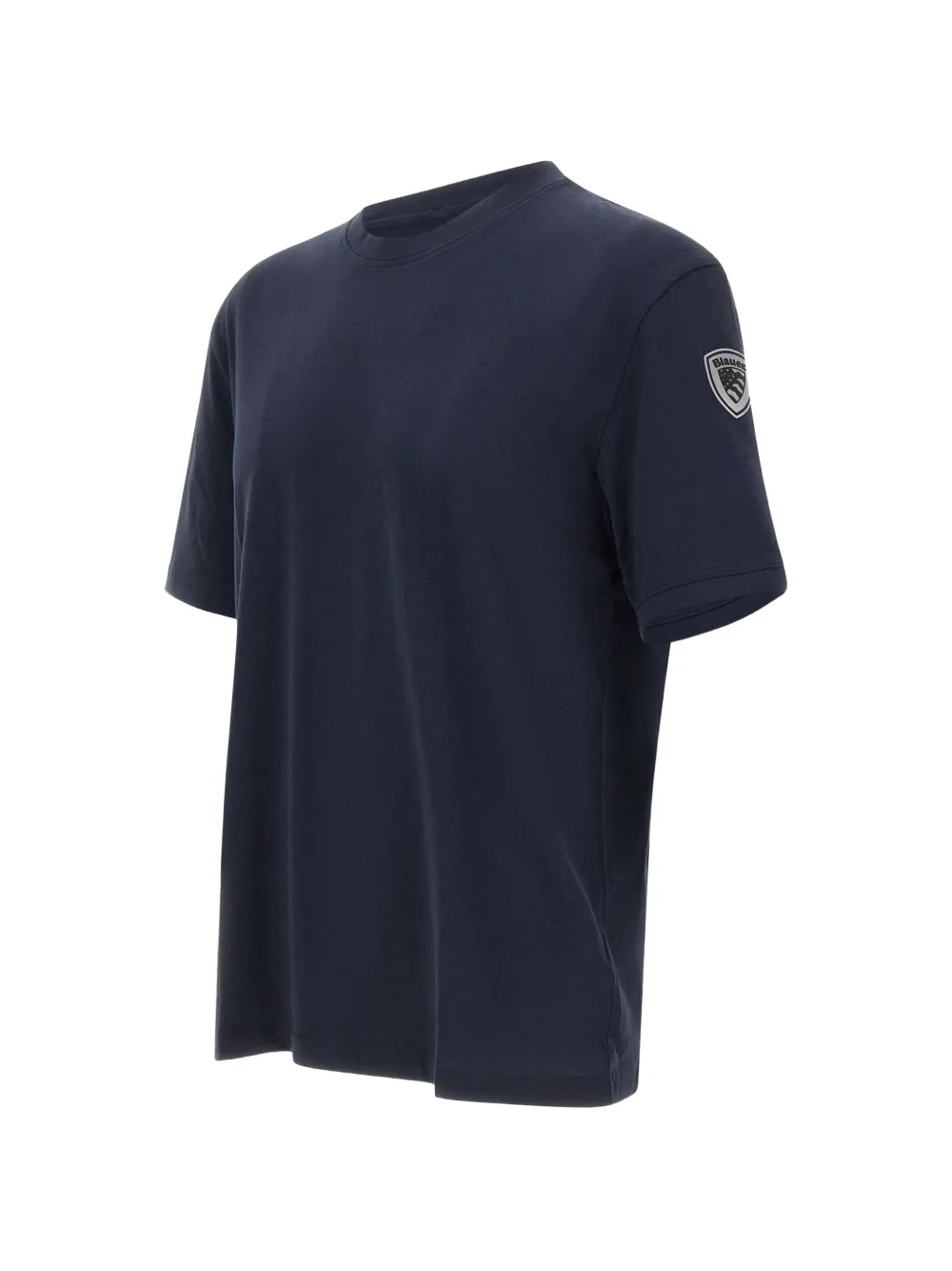Blauer logo-patch T-shirt Blauw