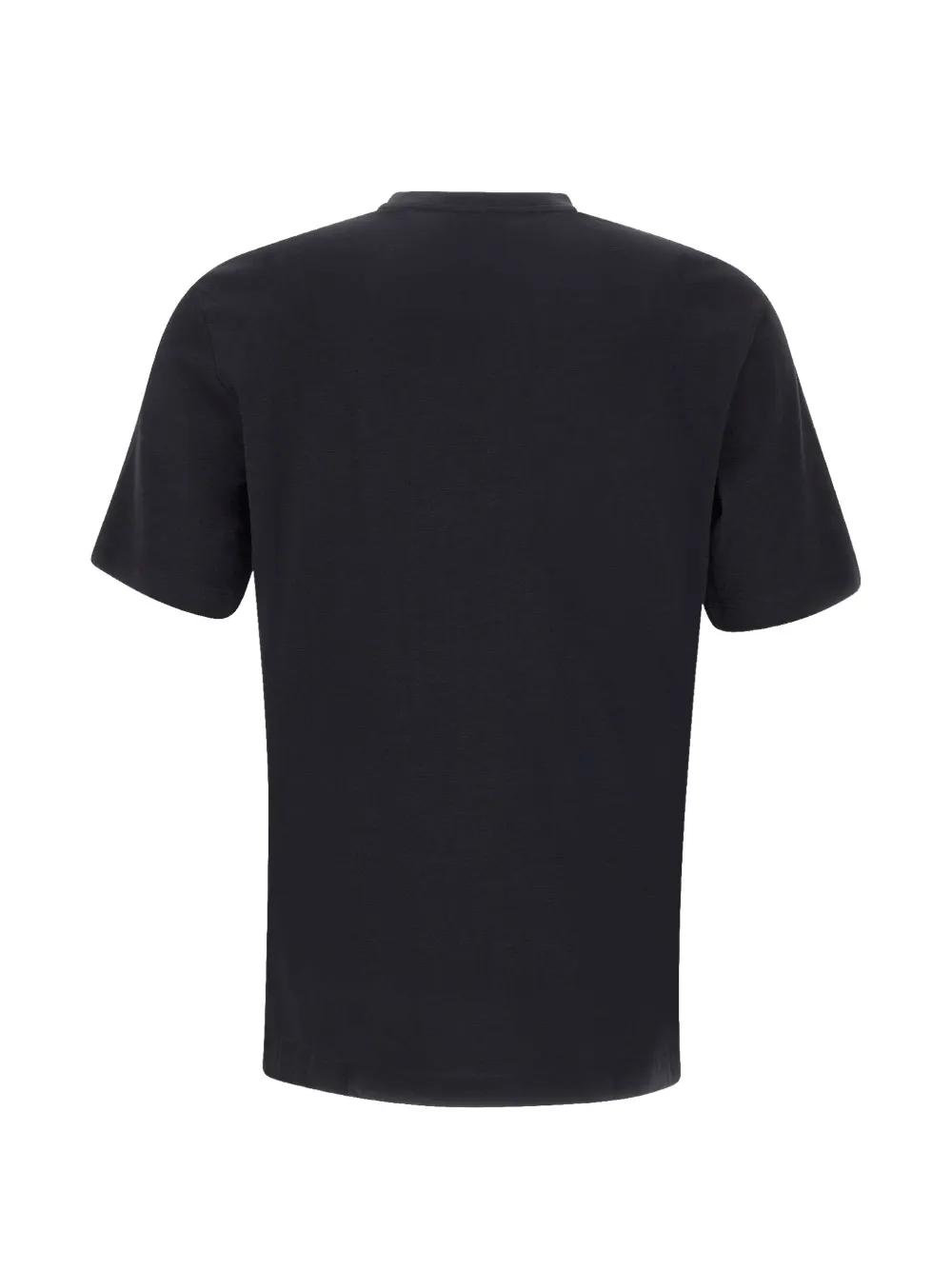 Blauer logo-print T-shirt Zwart