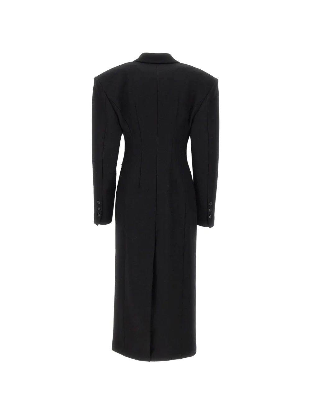 THE ANDAMANE Ottavia jas met puntige revers Zwart