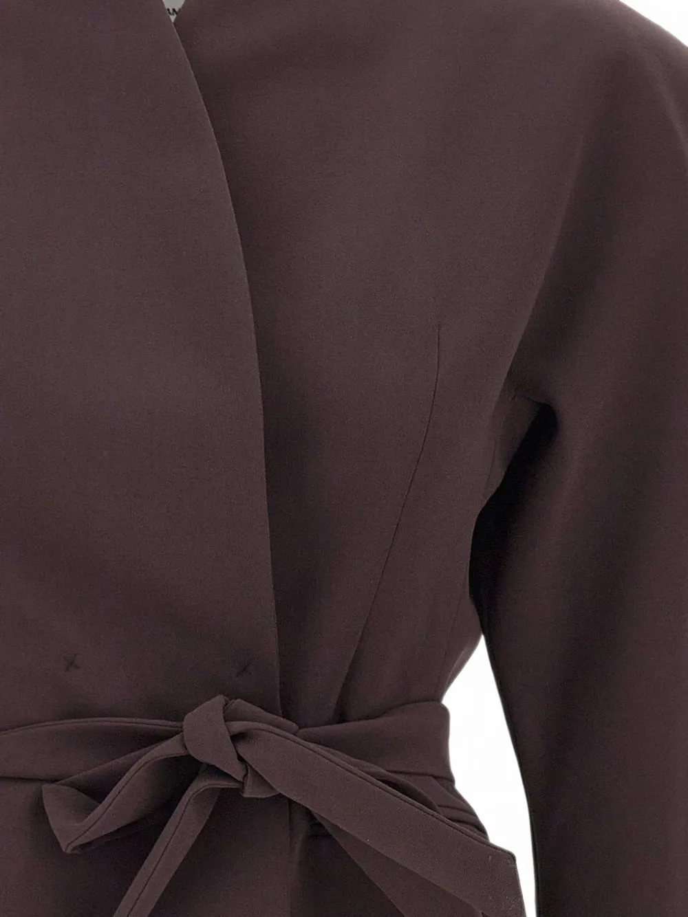 THE ANDAMANE Margaux belted-waist jacket Paars