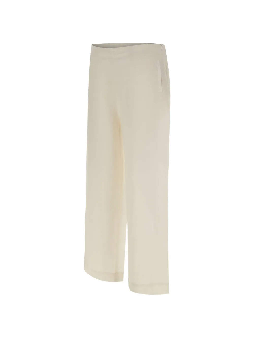 JcSophie Latoya broek met wijde pijpen Beige