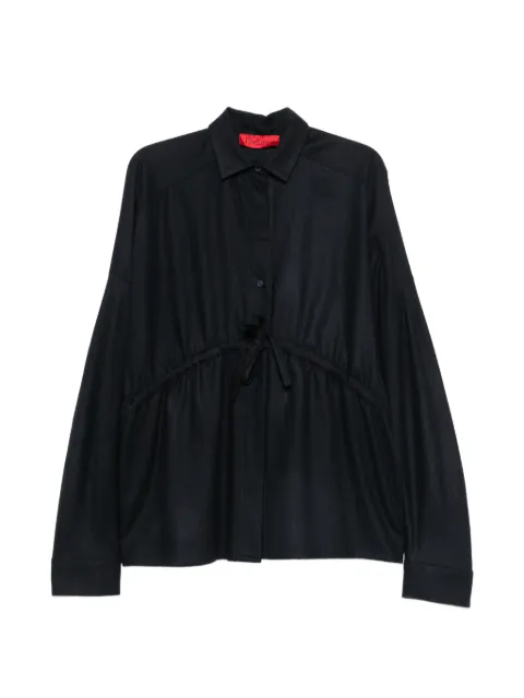 THELATEST drawstring-waist balloon-sleeve shirt