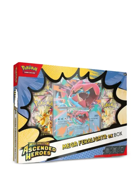 Pokemon Ascended Heroes Mega Feraligatr ex box