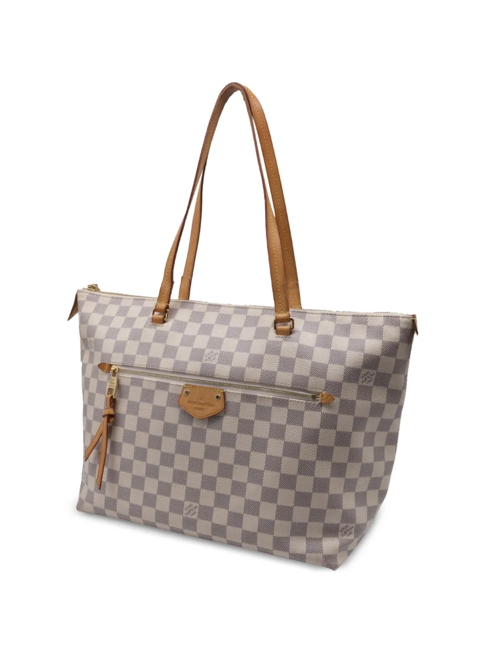 Louis Vuitton Pre-Owned MM Lena Damier Azur tote bag - Bianco