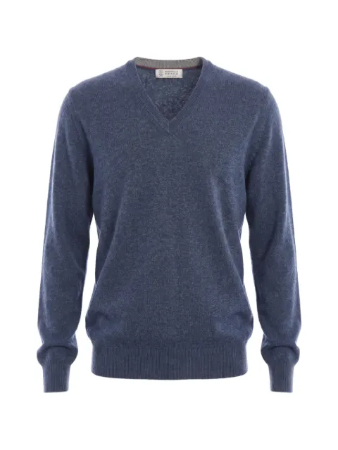 Brunello Cucinelli V-neck cashmere sweater
