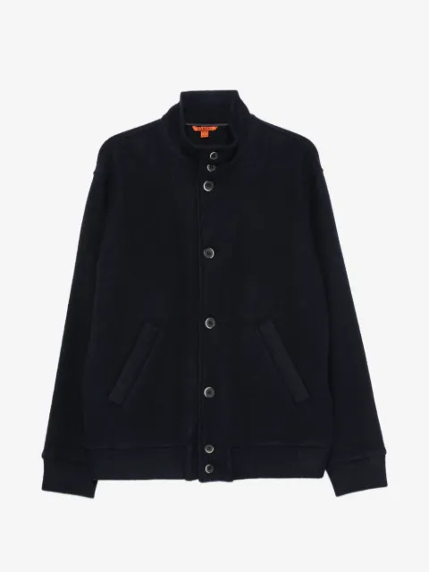 Barena chaqueta con botones de cuello alto