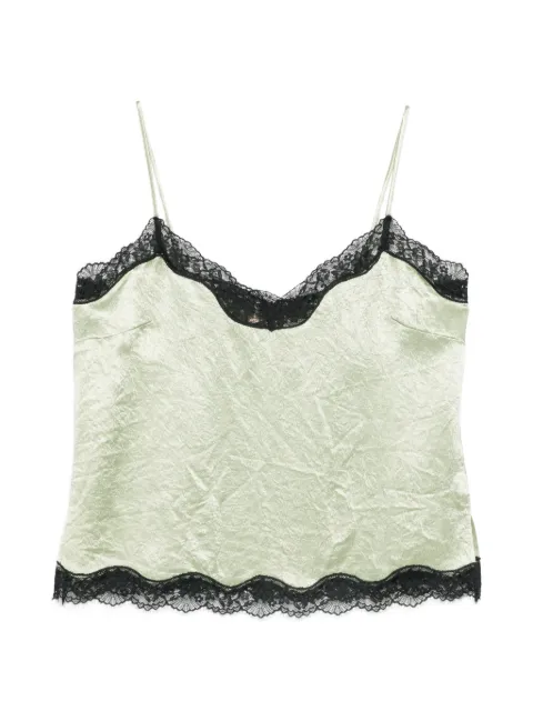 TWINSET lace-trim blouse