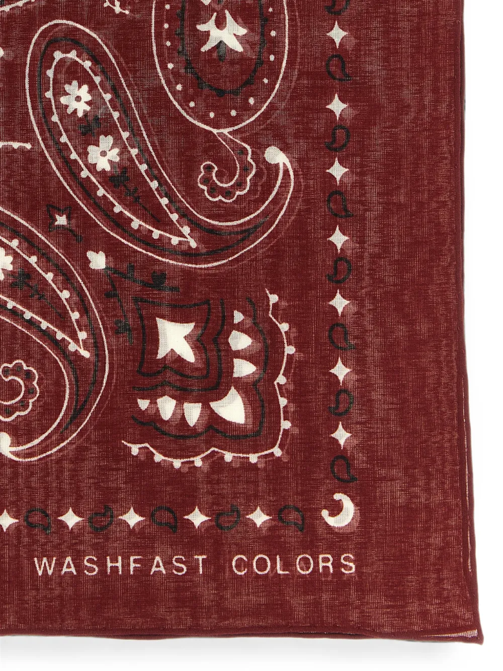Alanui Sjaal met paisley-print Rood
