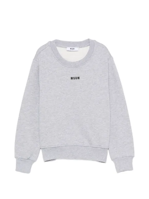 MSGM Kids logo-print sweatshirt