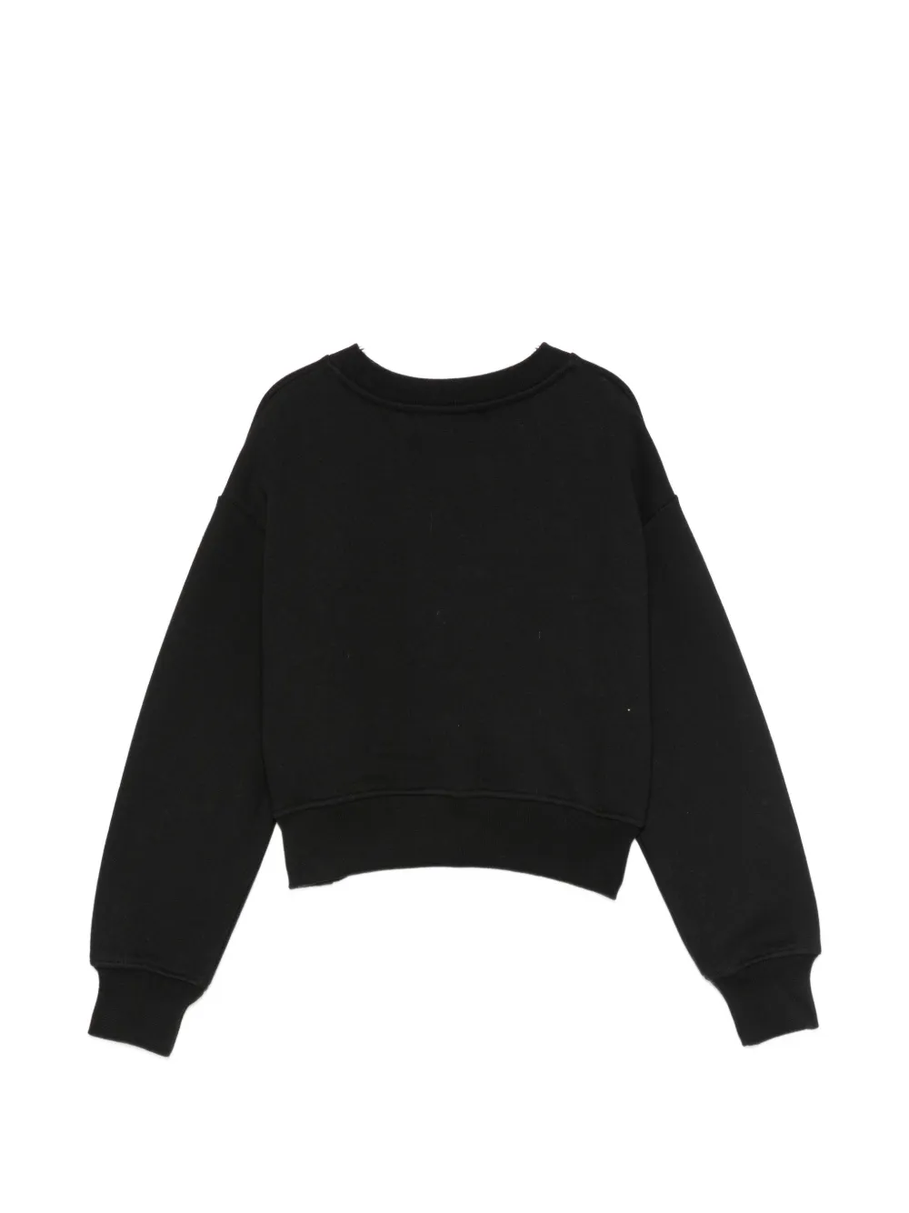 MSGM Kids Sweater met logoprint Zwart