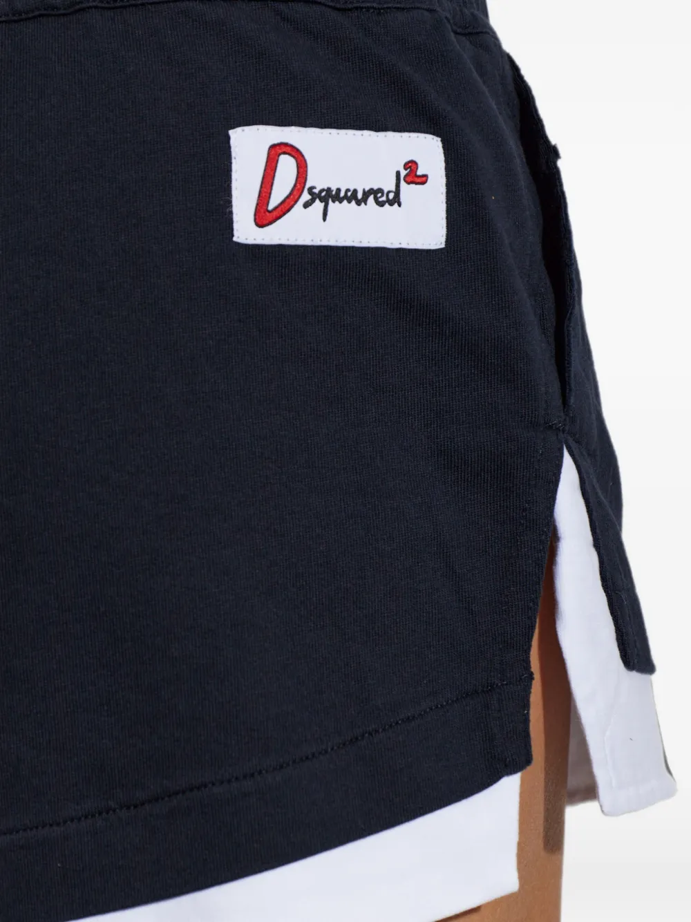 DSQUARED2 Gelaagde shorts Blauw