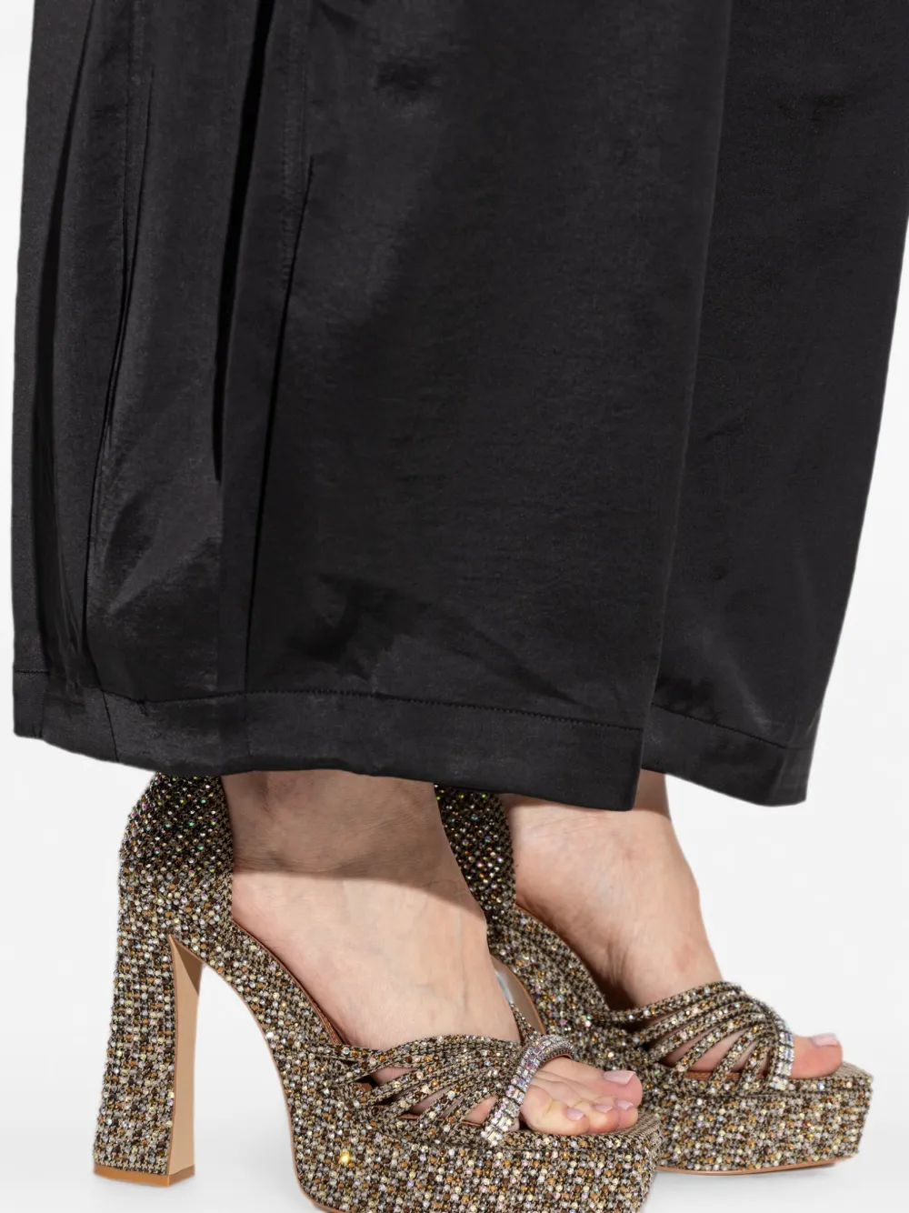 Kurt Geiger London crystal strap platform sandals Bruin