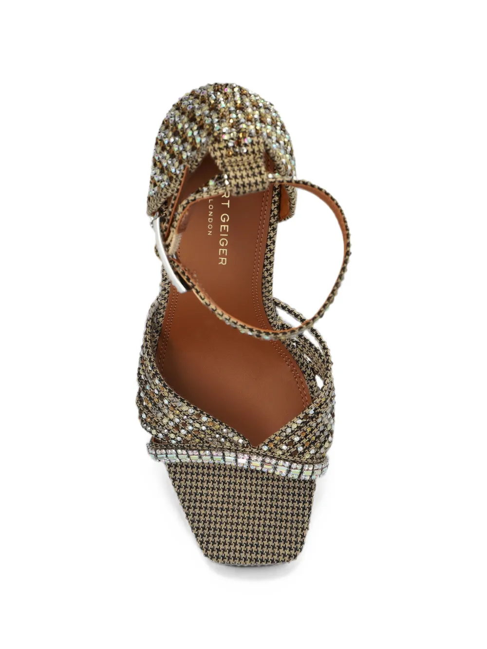 Kurt Geiger London crystal strap platform sandals Bruin