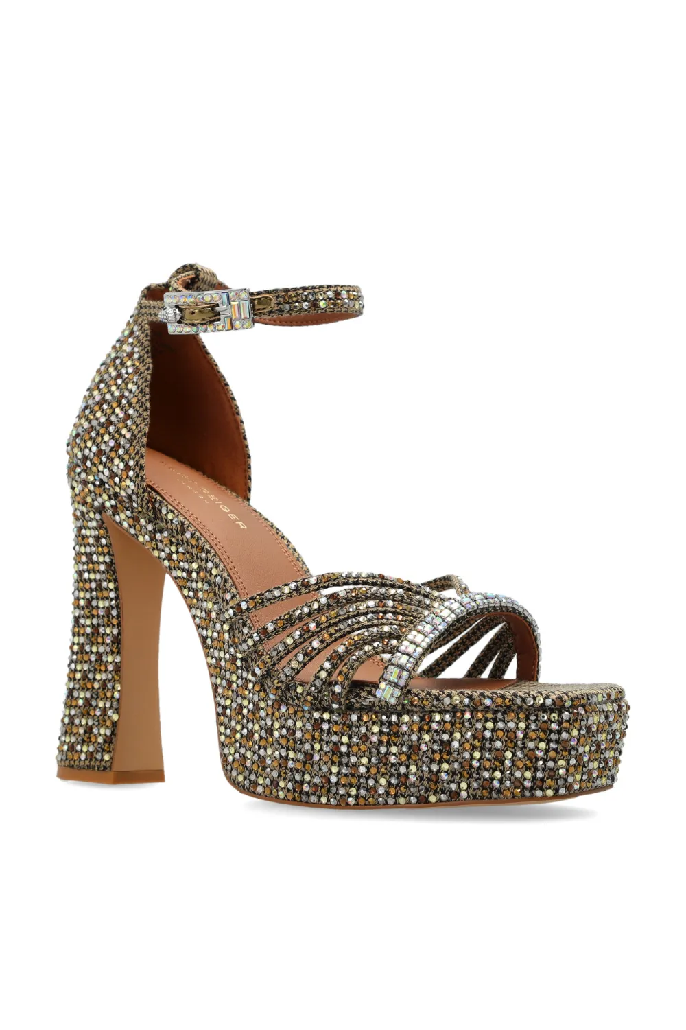 Kurt Geiger London crystal strap platform sandals Bruin