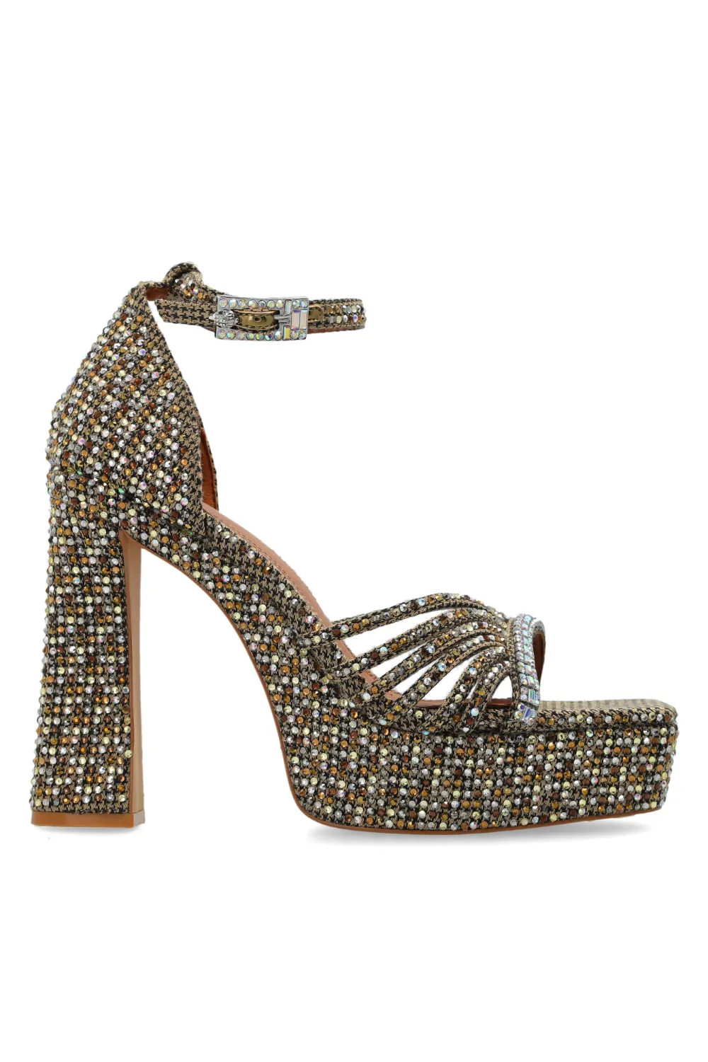 Kurt Geiger London crystal strap platform sandals Bruin
