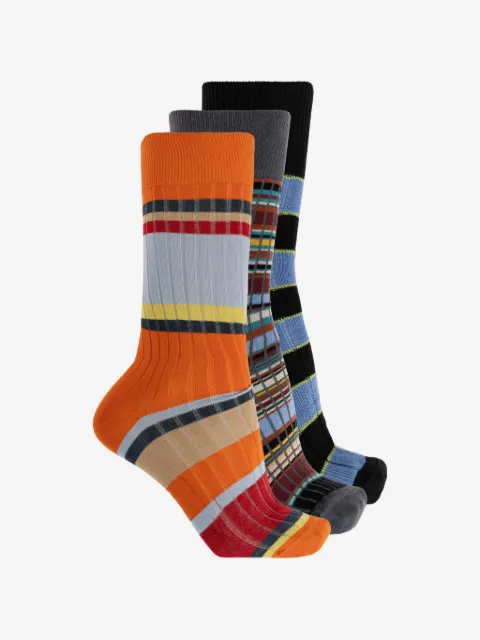 Paul Smith striped socks (set of three)