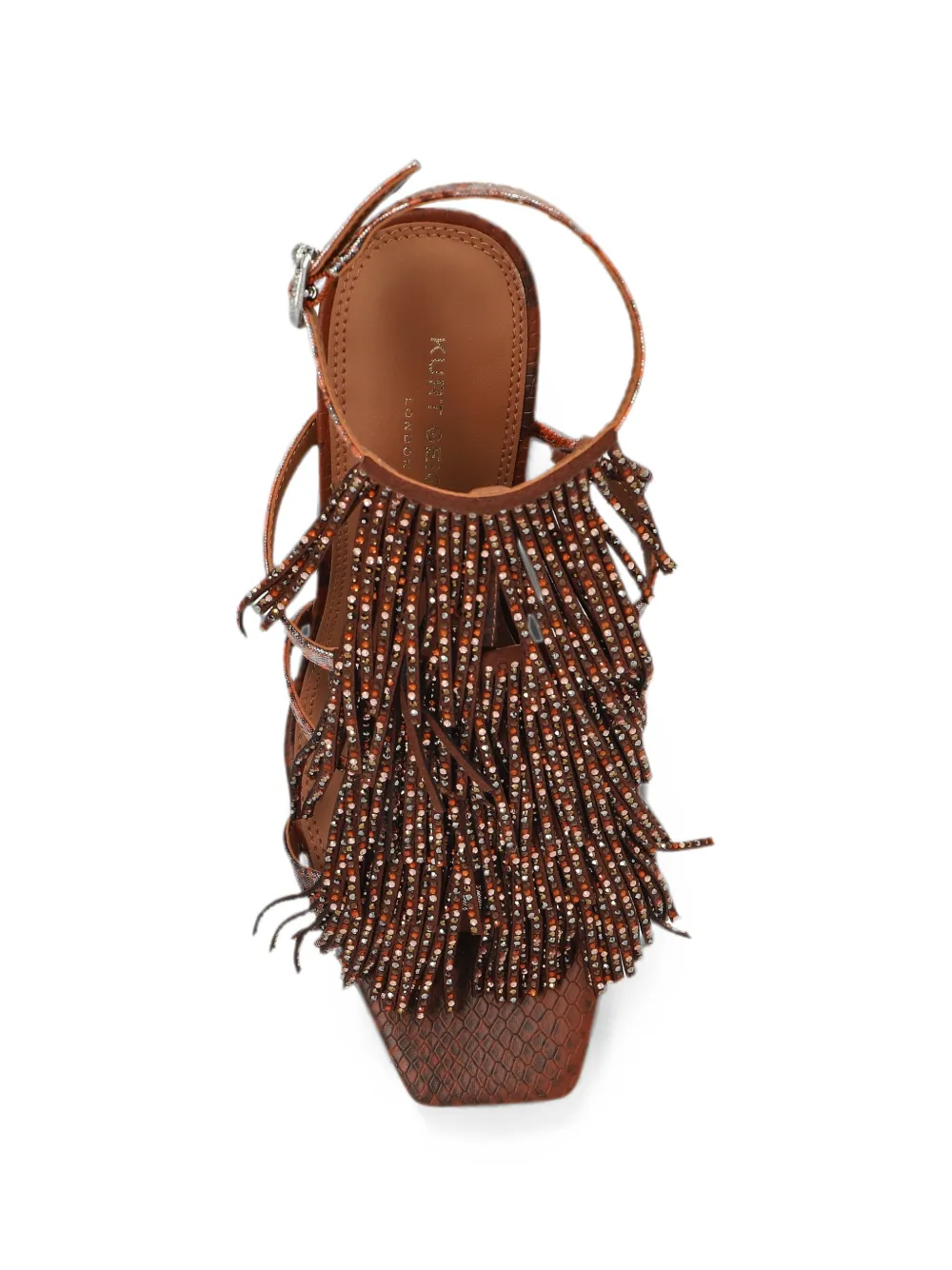 Kurt Geiger London fringe sandals 90 Bruin