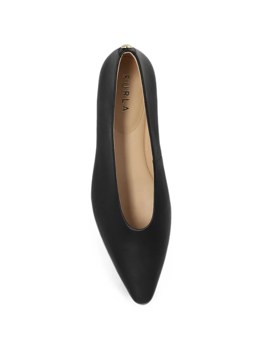 Furla Dora pointed-toe ballet flats Zwart