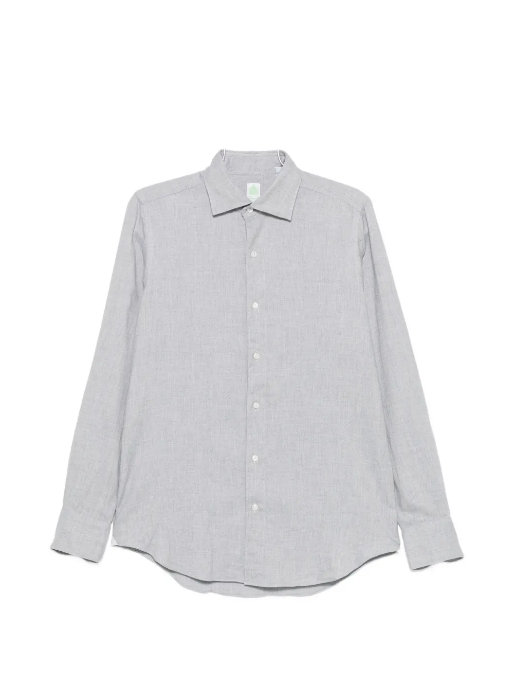 Finamore 1925 Napoli button-down long-sleeve shirt - Grau
