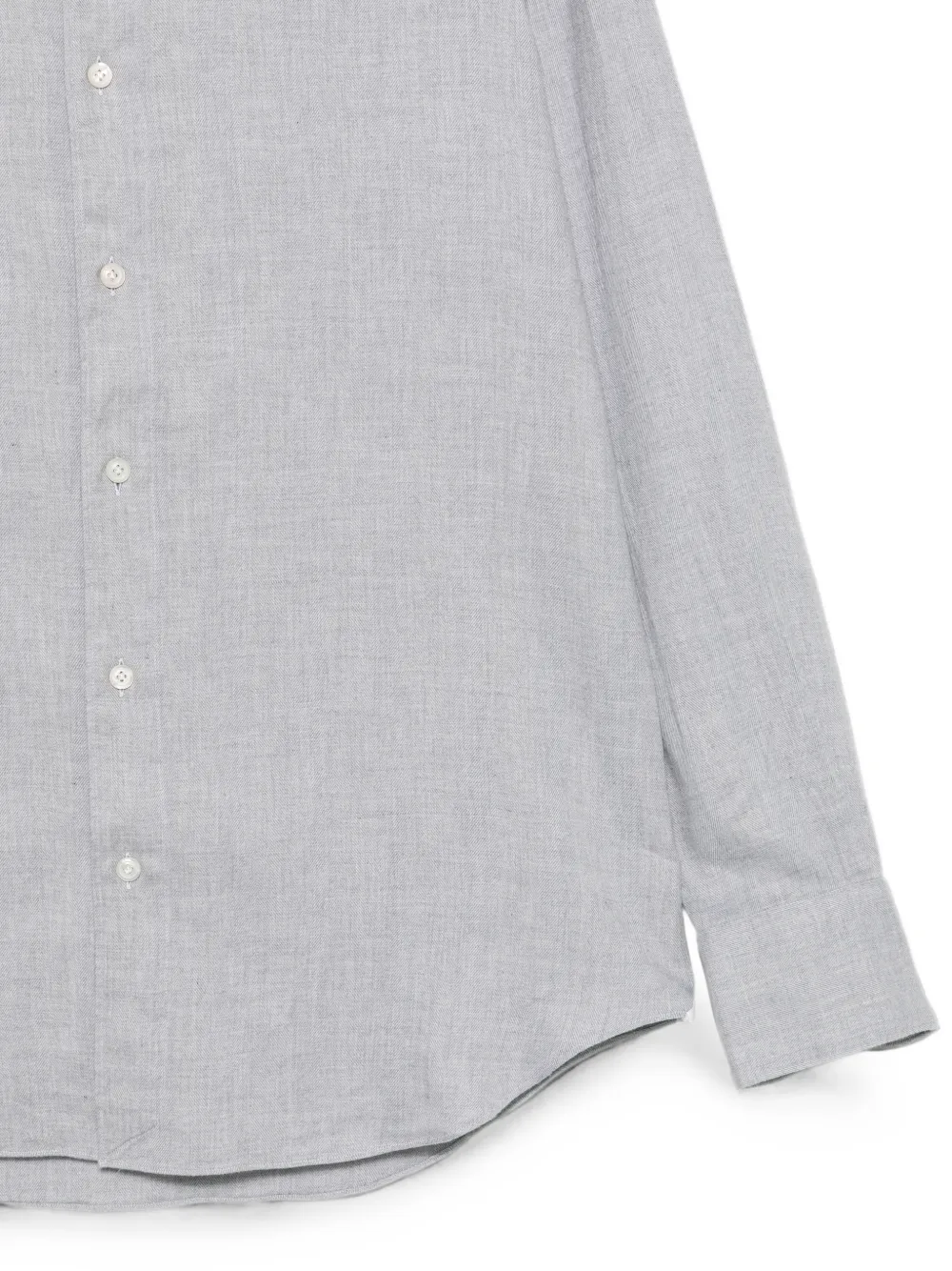 Finamore 1925 Napoli Button-down overhemd Grijs