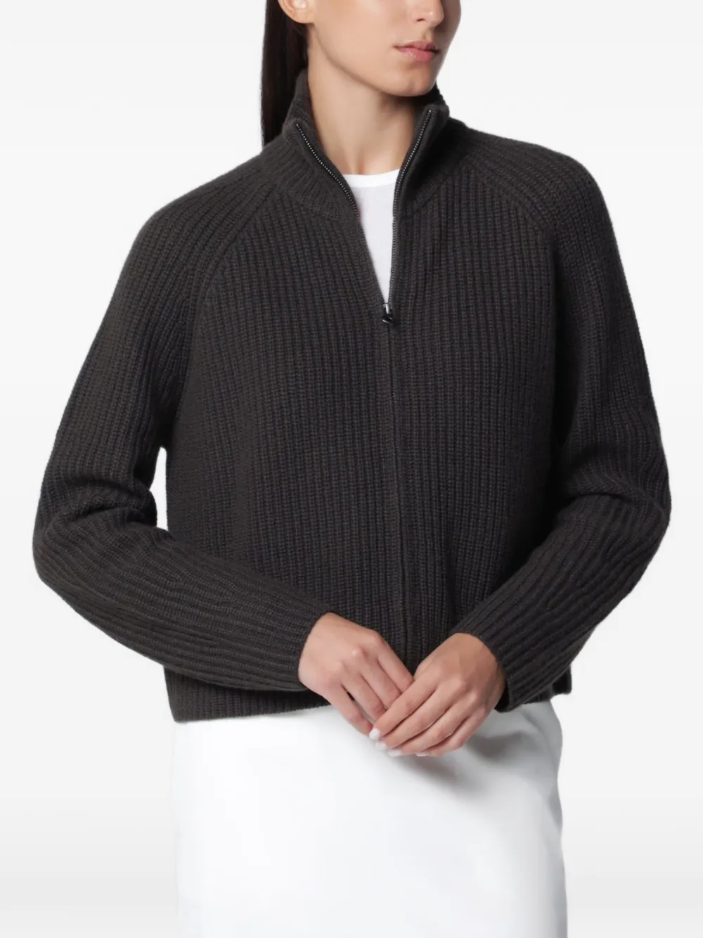 Lisa Yang Maglione con zip - Grigio