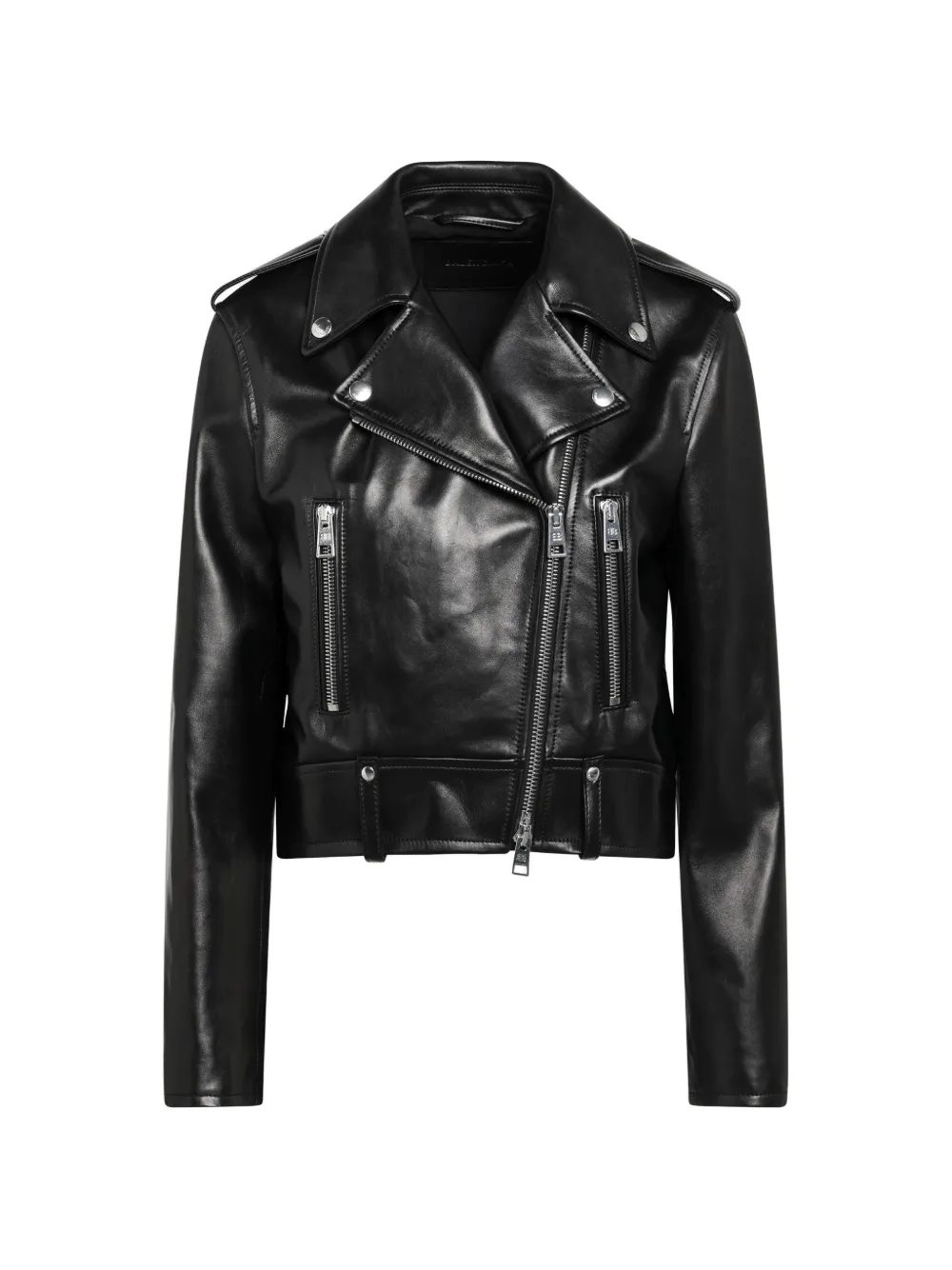 Balenciaga biker jacket in black - Schwarz