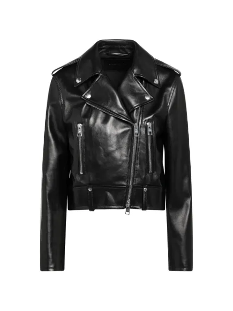 Balenciaga biker jacket in black