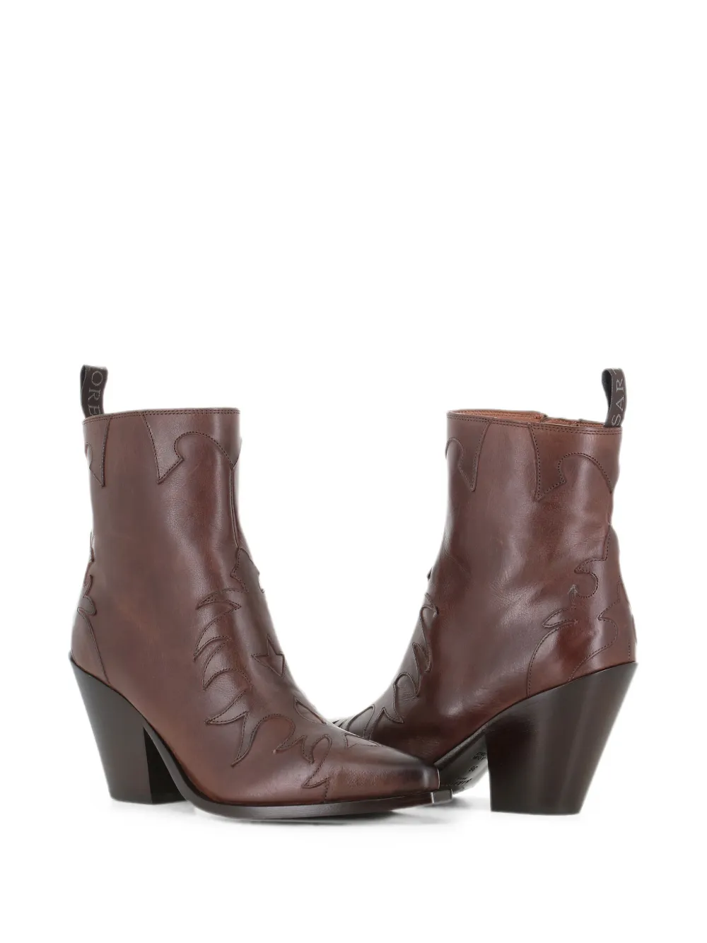 Sartore western-style leather ankle-boots Bruin