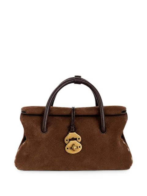 Zanellato bolso de mano Dotta Jones pequeño con apliques