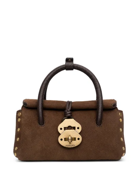 Zanellato baby Dotta Jones studded handbag