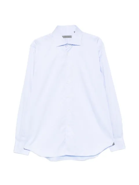 Corneliani spread-collar button-up shirt