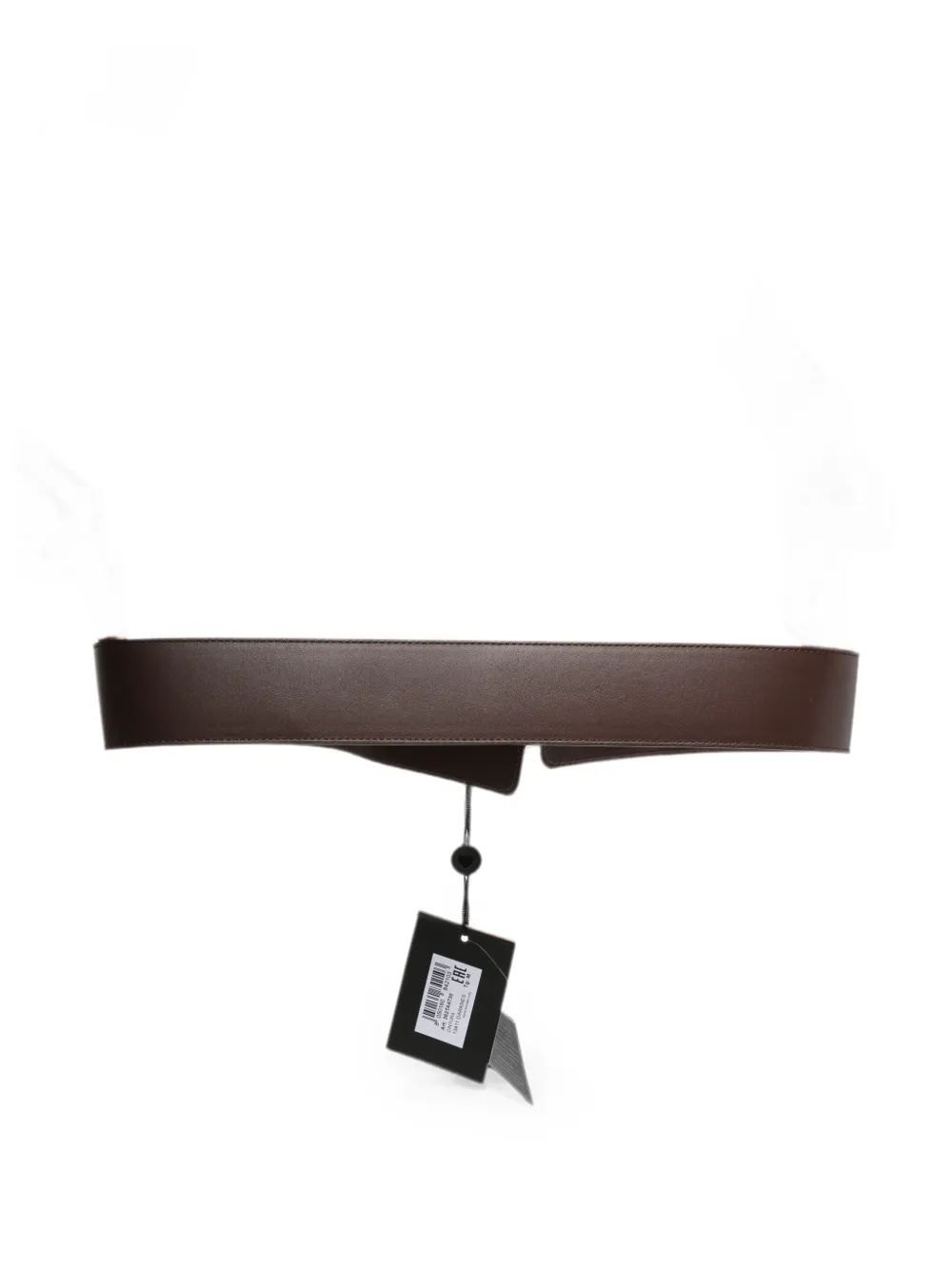 TWINSET Leren riem Bruin