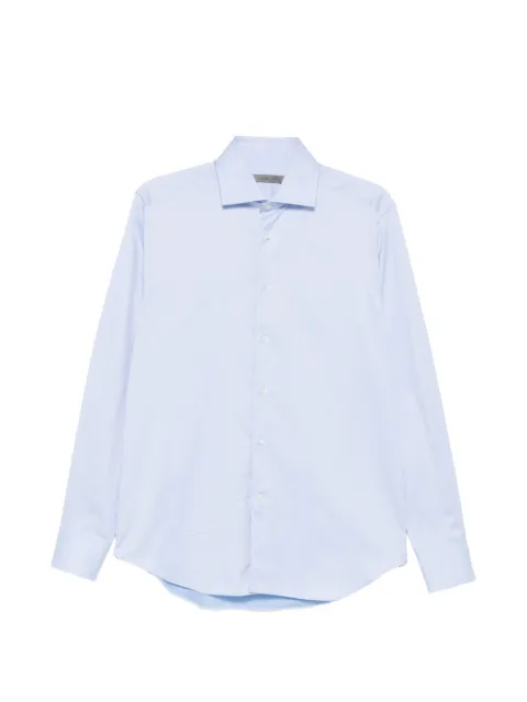 Corneliani spread-collar button-up shirt