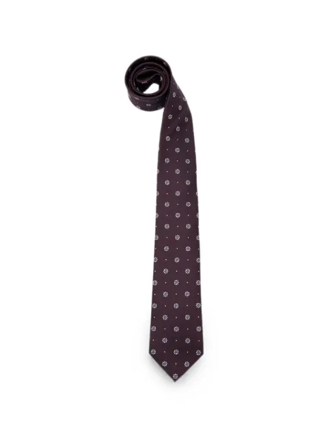 Saint Laurent tie in silk jacquard