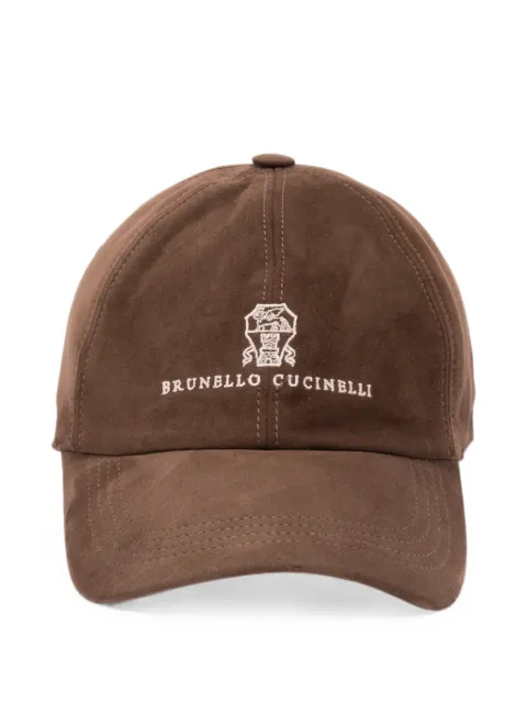 Brunello Cucinelli logo-embroidered baseball cap