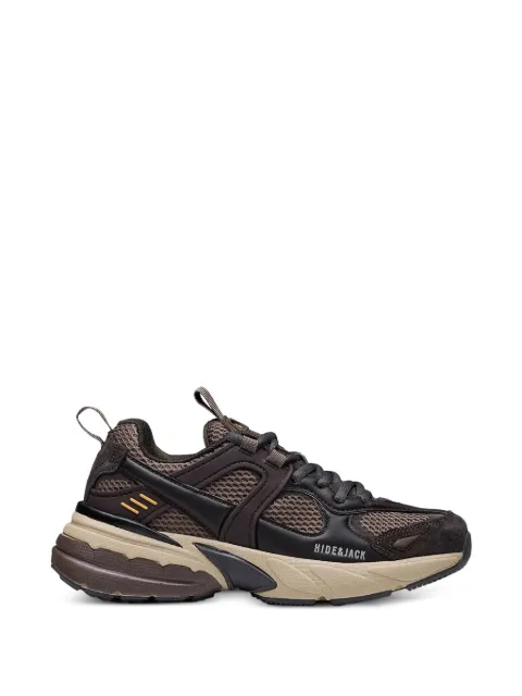 Hide&Jack panelled mesh-detail sneakers